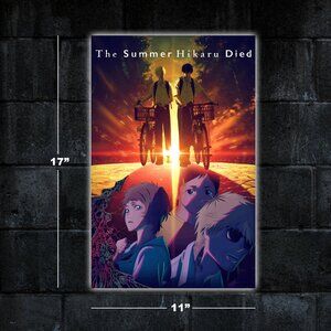 The Summer Hikaru Died anime poster - 11x17 wall art print merch gift manga